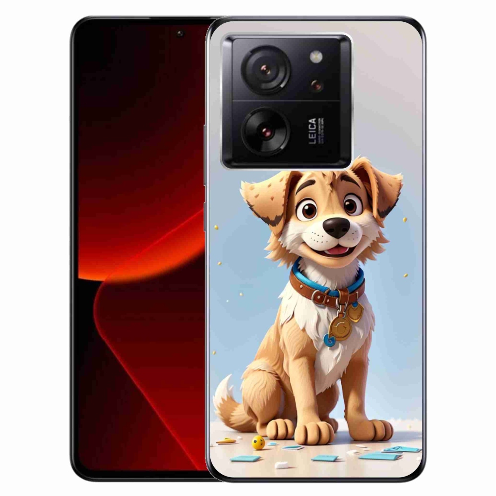 Gél borítás mmCase a Xiaomi 13T/13T Pro számára - rajzfilm kiskutya
