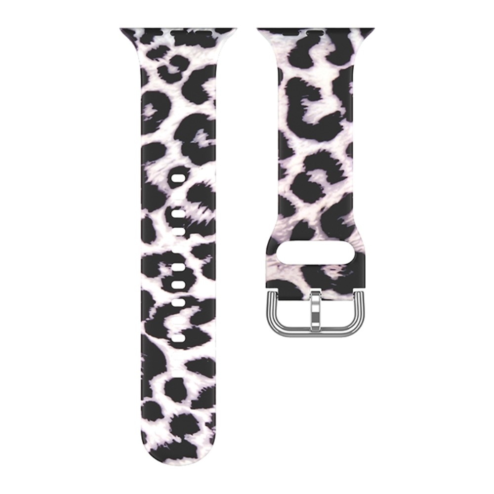 Nyomtatott szilikon szíj Apple Watch Ultra/Ultra 2 49mm/SE/SE 2022/2023 44mm/9/8/7 45mm/6/5/4 44mm/3/2/1 42 mm - minta N