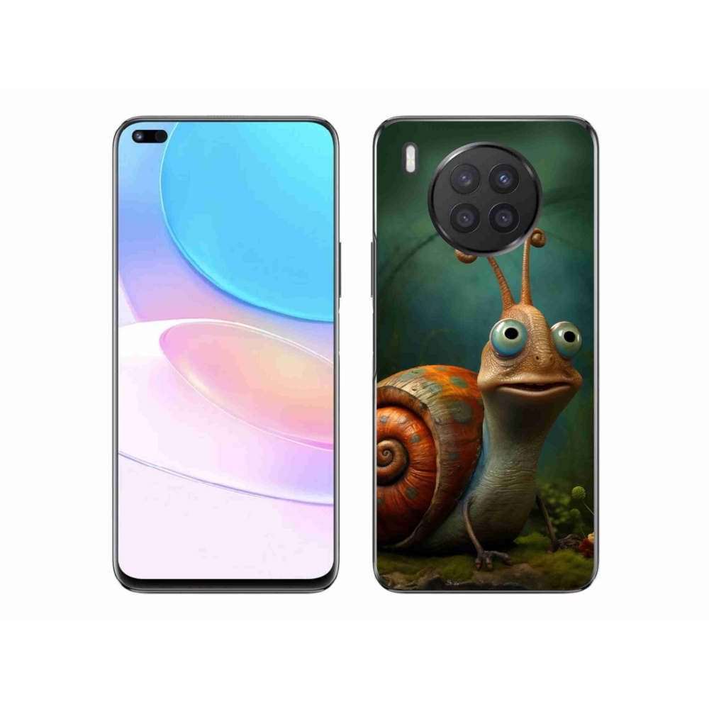 Gél borítás mmCase a Huawei Nova 8i készülékhez - csiga