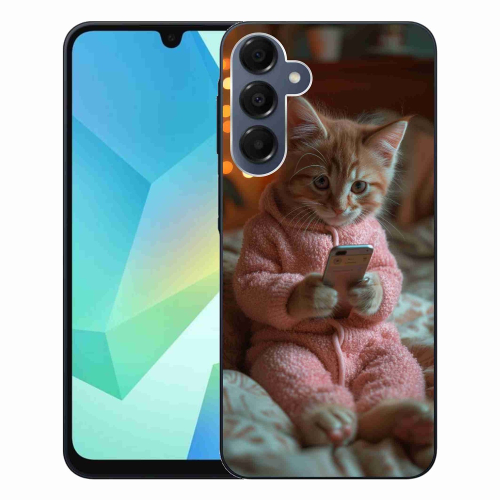 Zselés borítás mmCase Samsung Galaxy A16 4G/5G - baba mobillal