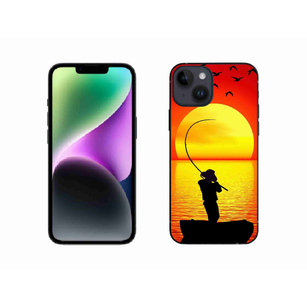 Zselés borítás mmCase iPhone 14 készülékhez - horgászat