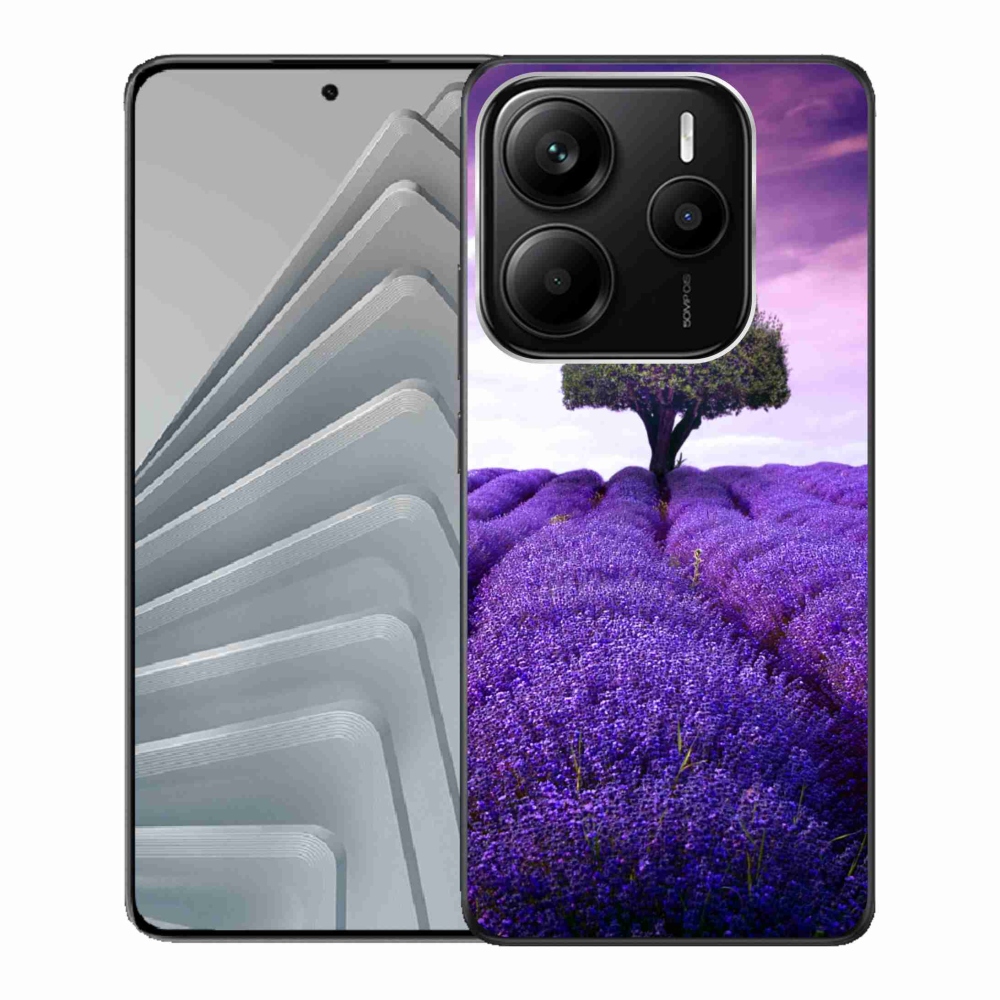 Gél borítás mmCase a Xiaomi Redmi Note 14 5G-hez - levendula réten