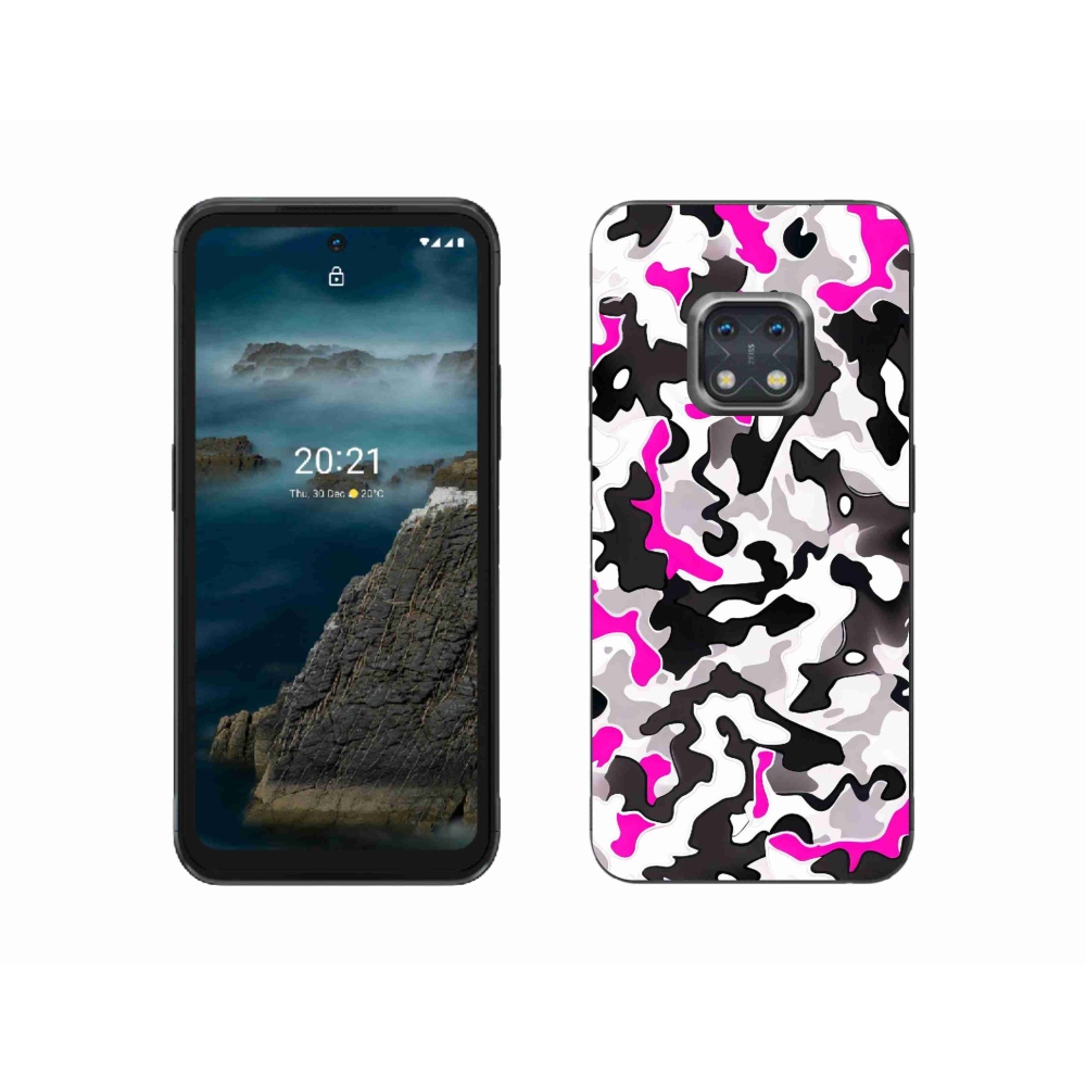 Zselés borítás mmCase a Nokia XR20 készülékhez - terepszínű minta 5