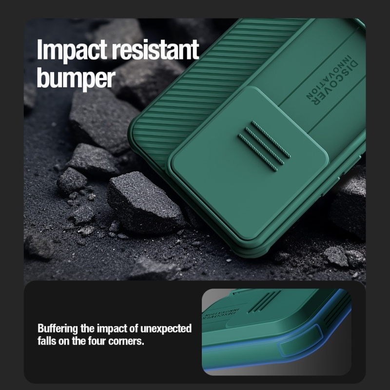 Nillkin CamShield PRO hátlap Xiaomi Redmi Note 13 Pro 5G / Poco X6 5G fekete