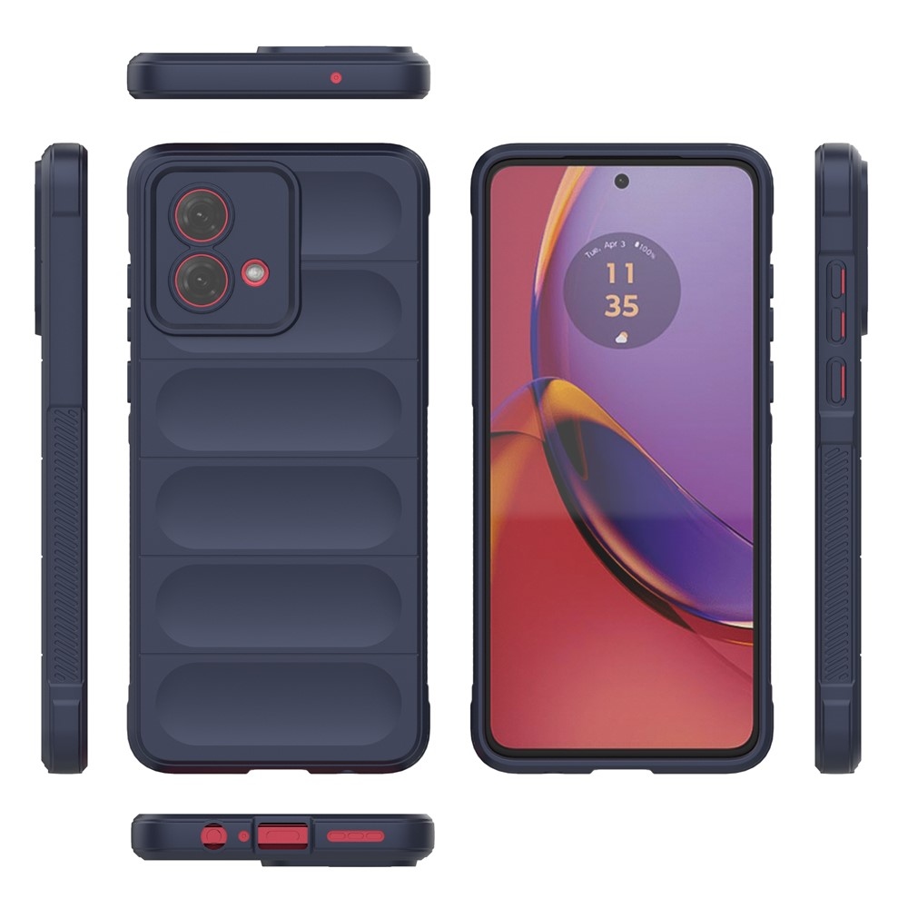 Rugg tartós zselés tok Motorola Moto G84 5G - sötétkék