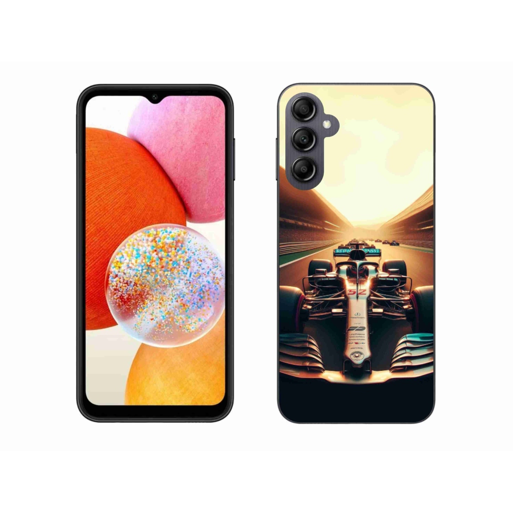 Gél védőburkolat mmCase Samsung Galaxy A14 4G/5G - formula 1