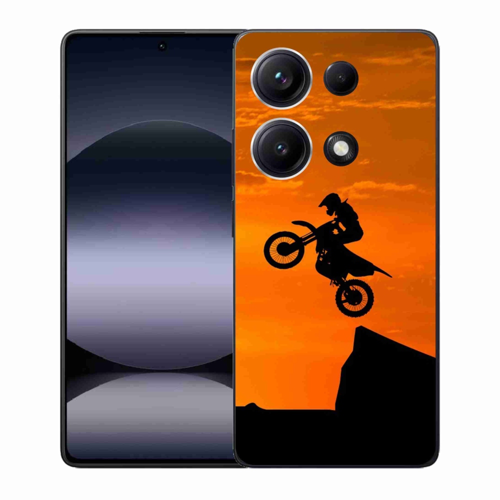 Gél borítás mmCase a Xiaomi Redmi Note 14S-hez - motocross