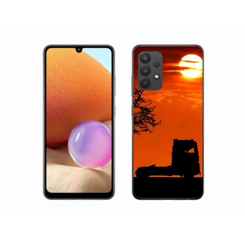 Gél védőburkolat mmCase Samsung Galaxy A32 4G - teherautó 3