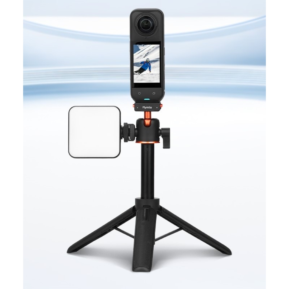FLYMILE mágneses szelfibot állvánnyal Insta360 Ace Pro, X5 és X3 készülékekhez