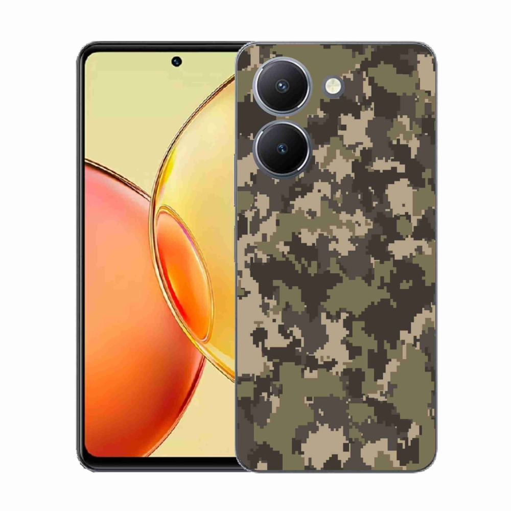 Gél védőburkolat mmCase a Vivo Y36-hoz - terepszínű minta 12