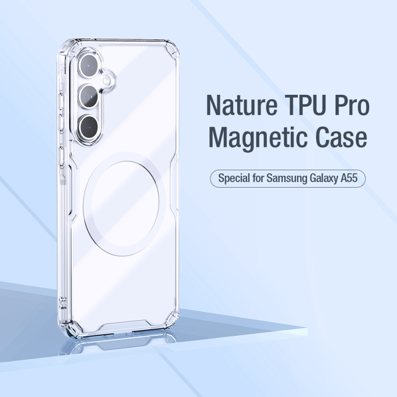 Nillkin Nature TPU PRO mágneses borító Samsung Galaxy A55 5GTransparenthez