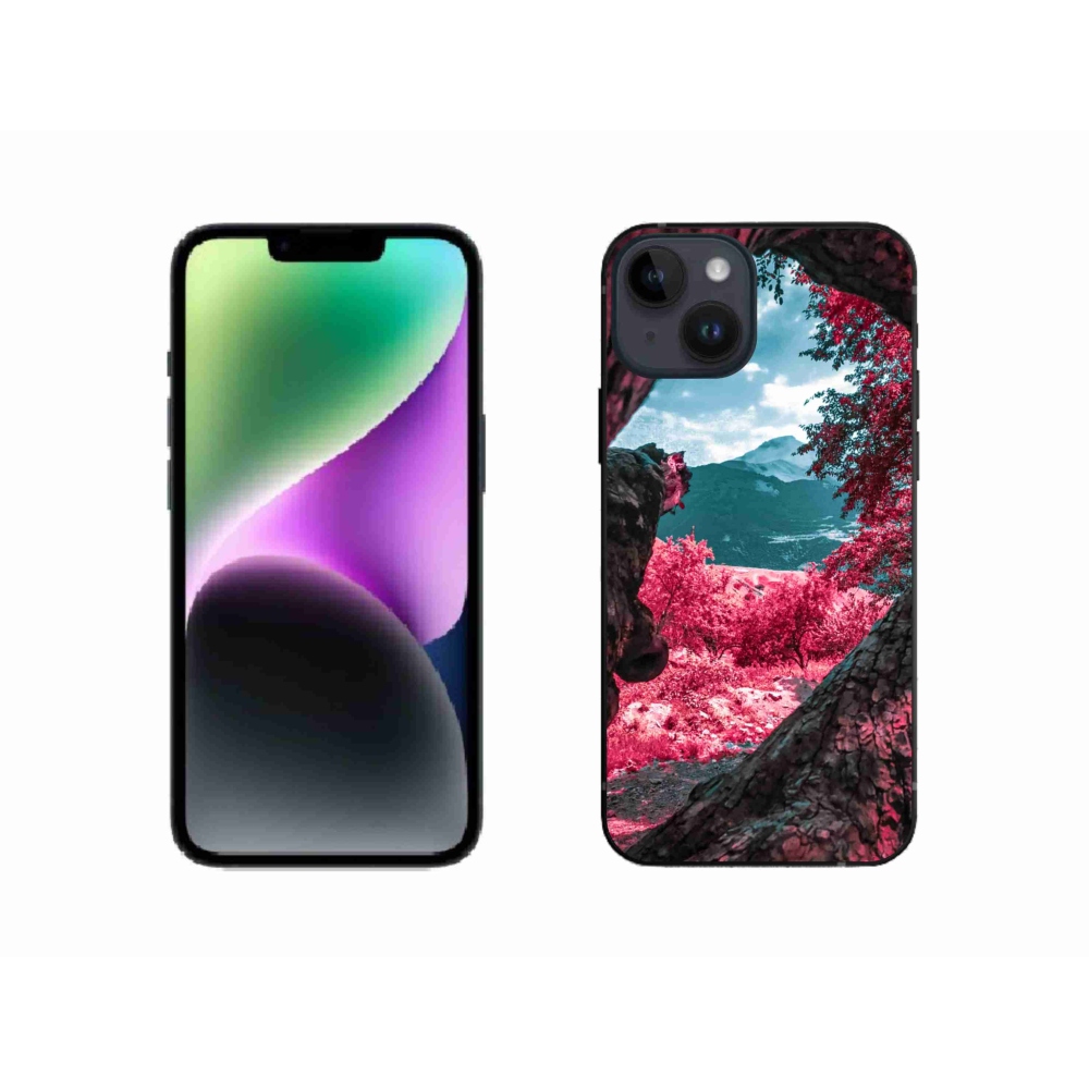 Zselés borítás mmCase iPhone 14 készülékhez - hegyi kilátás