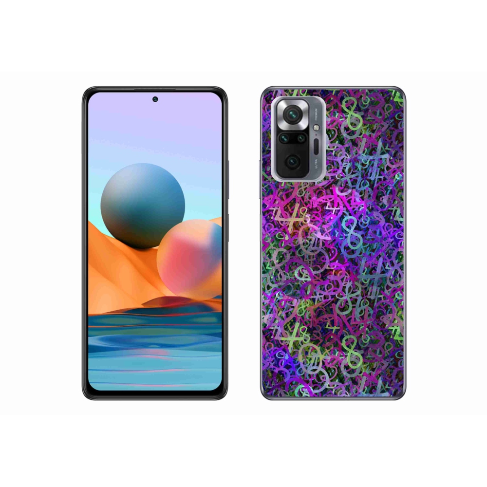 Gél borítás mmCase a Xiaomi Redmi Note 10 Pro számára - absztrakt motívum 25