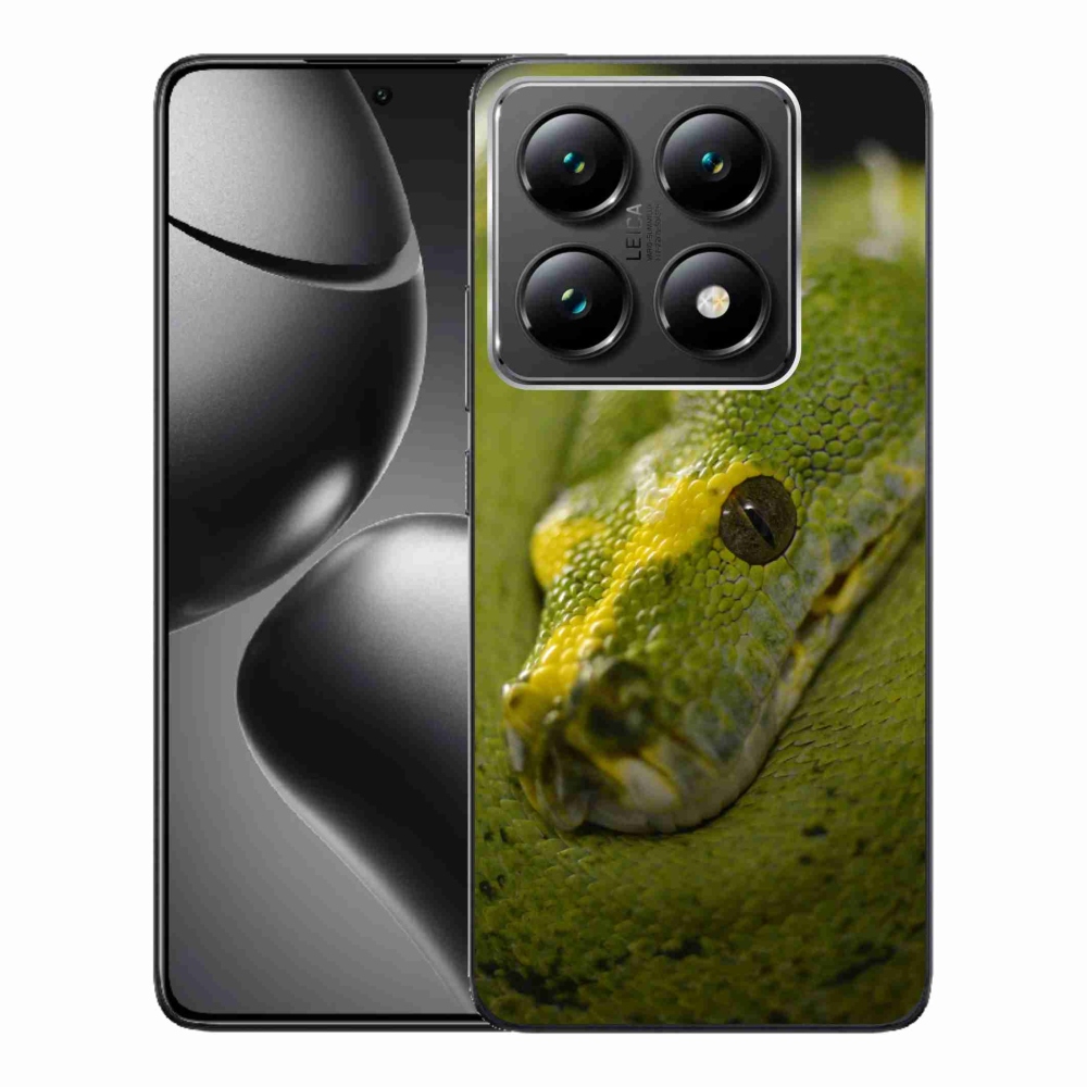Gél borítás mmCase a Xiaomi 14T Pro számára - kígyó 2