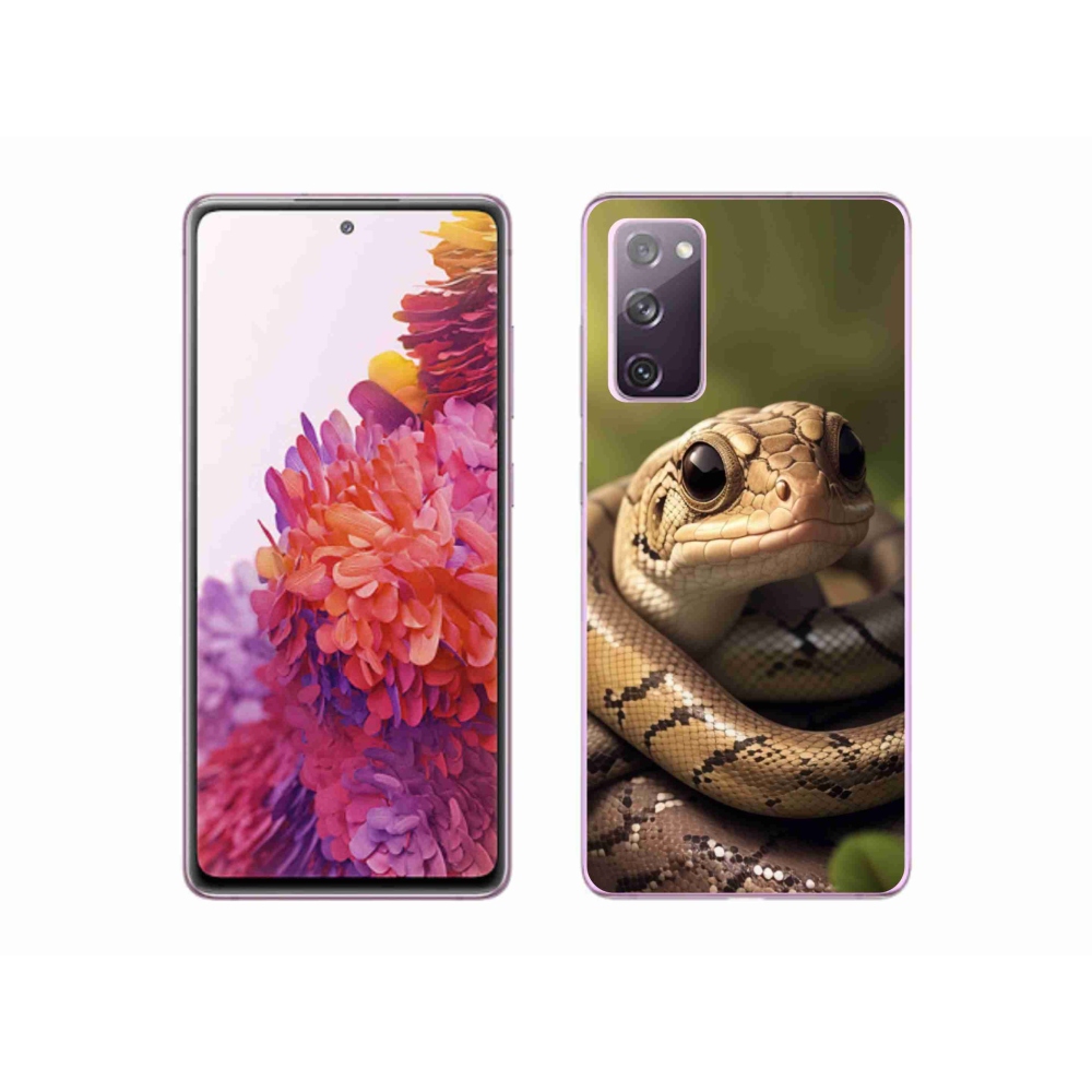 Gél védőburkolat mmCase Samsung Galaxy S20 FE - kígyó 1