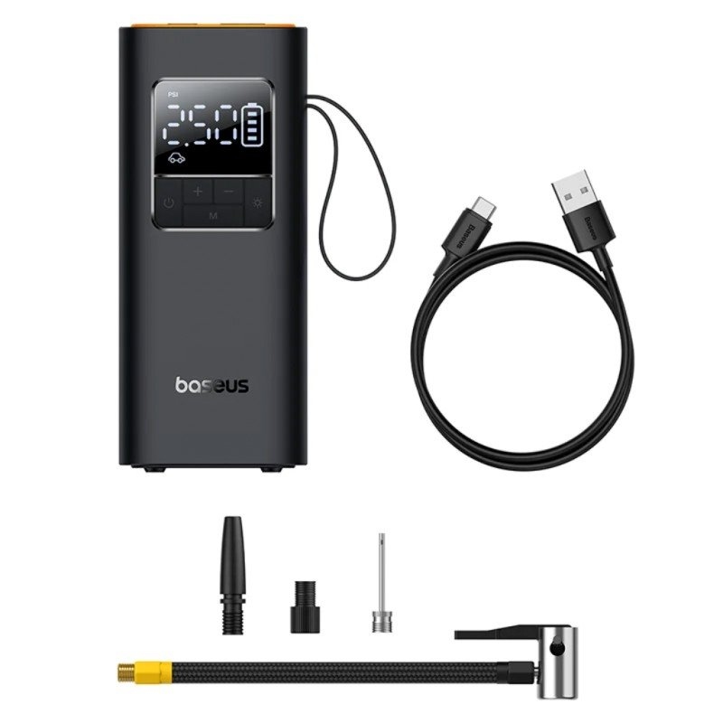 Baseus Super Mini Pro kompresszor, Cluster Black