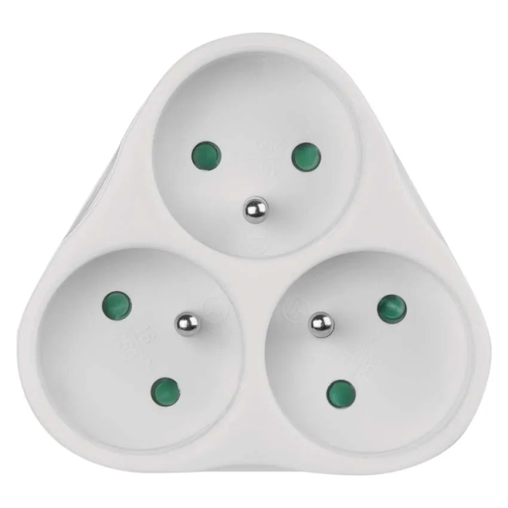 Aljzat 3× kerek - fehér