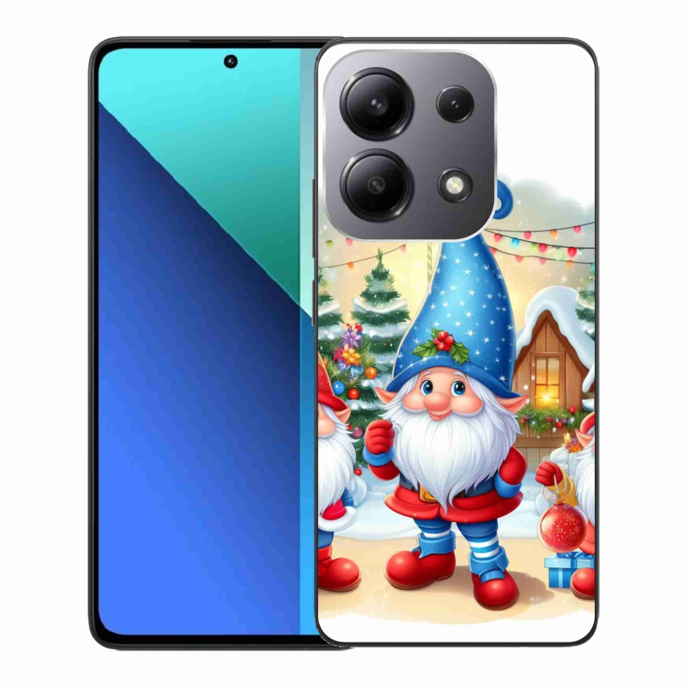 Gél borítás mmCase a Xiaomi Redmi Note 13-hoz - Karácsonyi manók