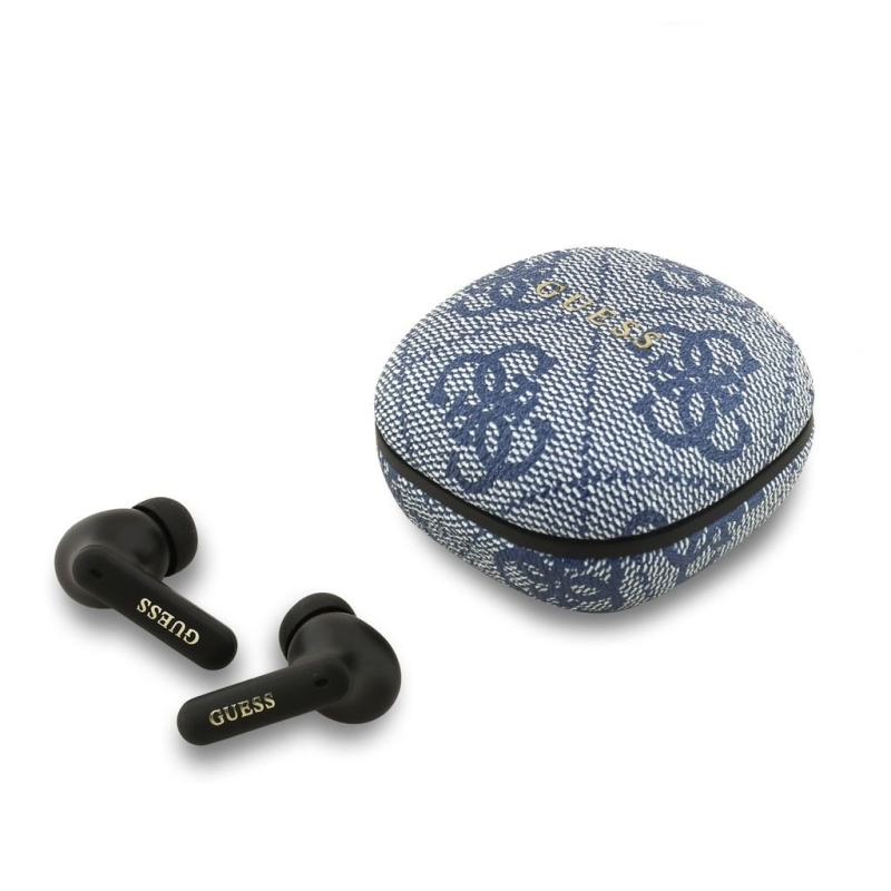 Guess PU 4G Metal Logo ENC TWS vezeték nélküli fülhallgató, kék