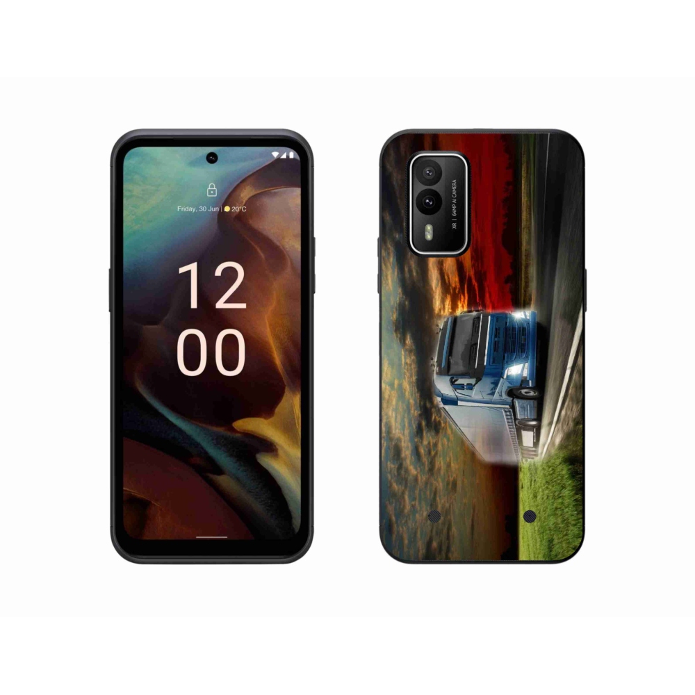 Zselés borítás mmCase a Nokia XR21 készülékhez - teherautó 4