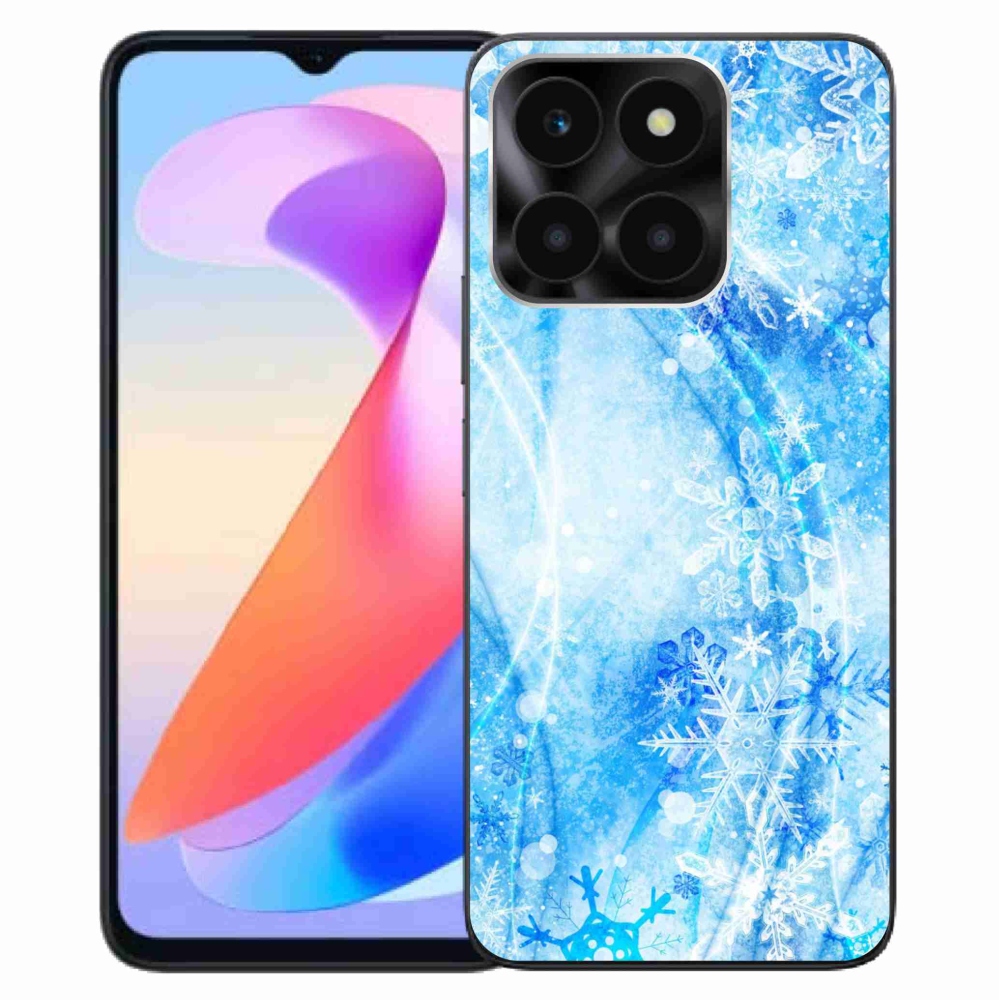 Zselés borítás mmCase a Honor X6a készülékhez - hópelyhek