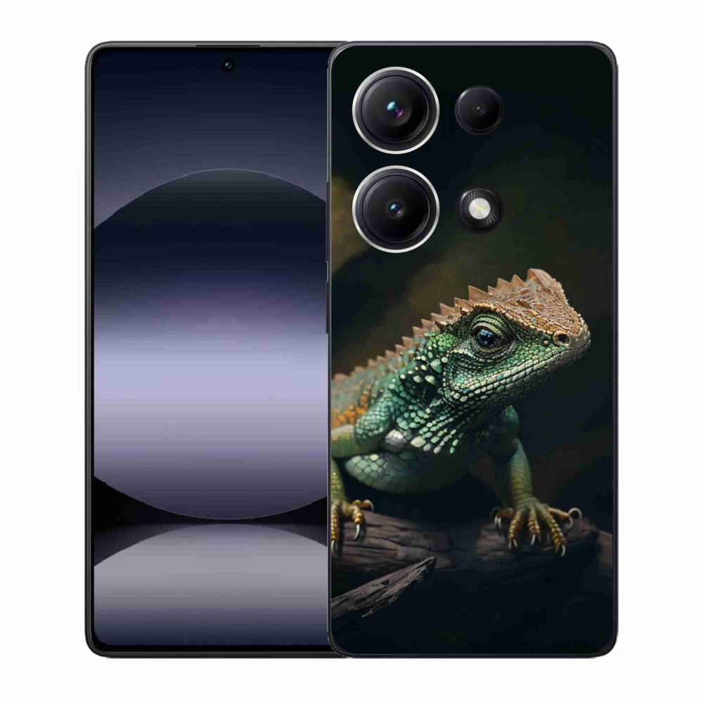 Gél borítás mmCase a Xiaomi Redmi Note 14S-hez - gyík