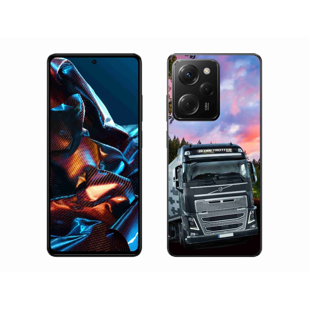 Gél borítás mmCase a Xiaomi Poco X5 Pro 5G számára - teherautó 2