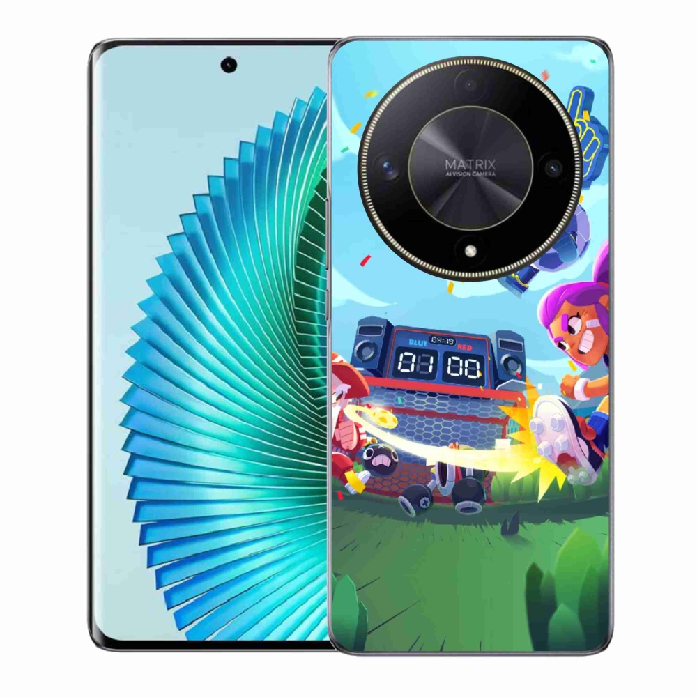 Gél borítás mmCase a Honor Magic 6 Lite 5G számára - verekedés csillagok 1