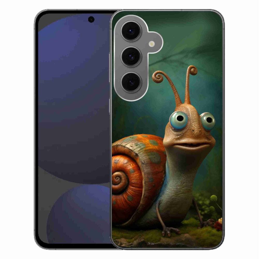 Gél védőhuzat mmCase Samsung Galaxy S24 FE készülékhez - csiga