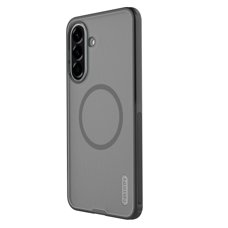 Nillkin Super Frosted PRO mágneses hátsó borító Samsung Galaxy A57 átlátszó fekete