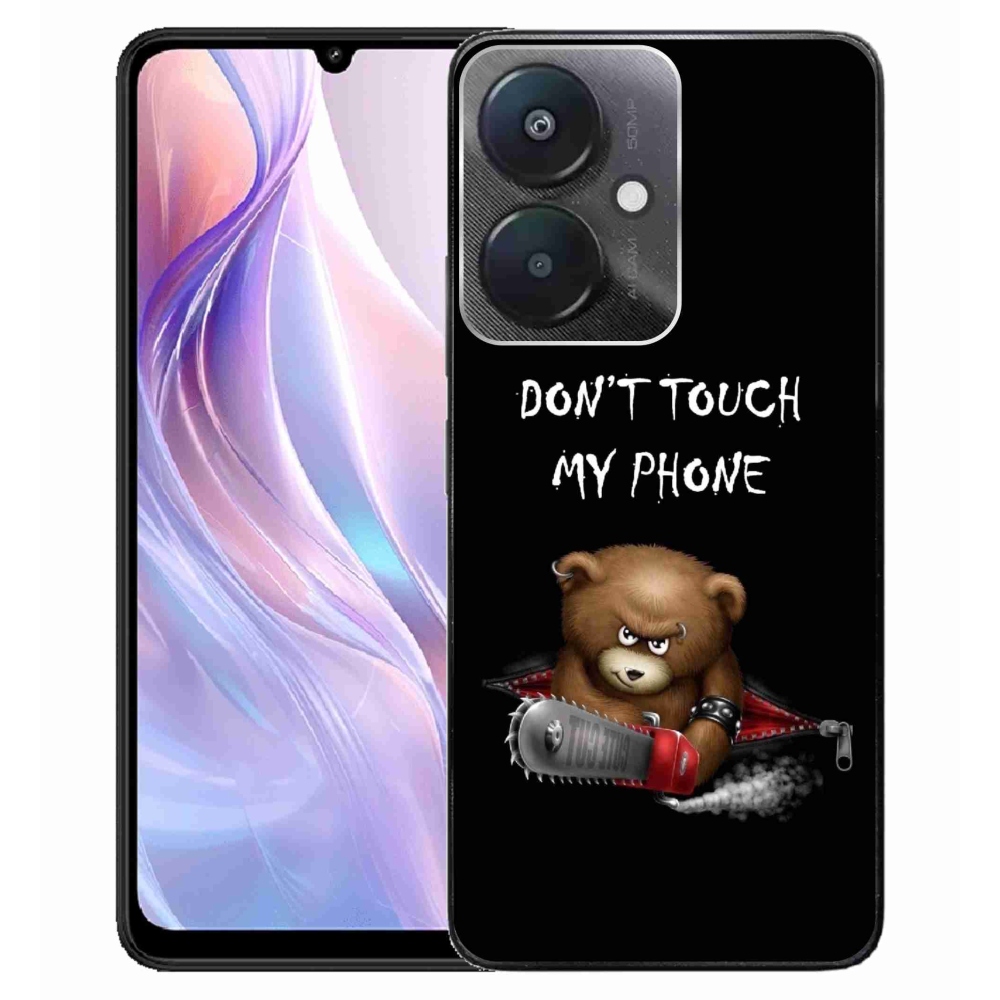 Gél borító mmCase a Xiaomi Redmi 13C 5G - ne érintse meg a telefont