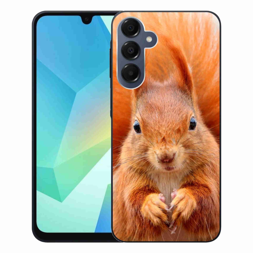 Zselés borítás mmCase Samsung Galaxy A16 4G/5G készülékhez - mókus