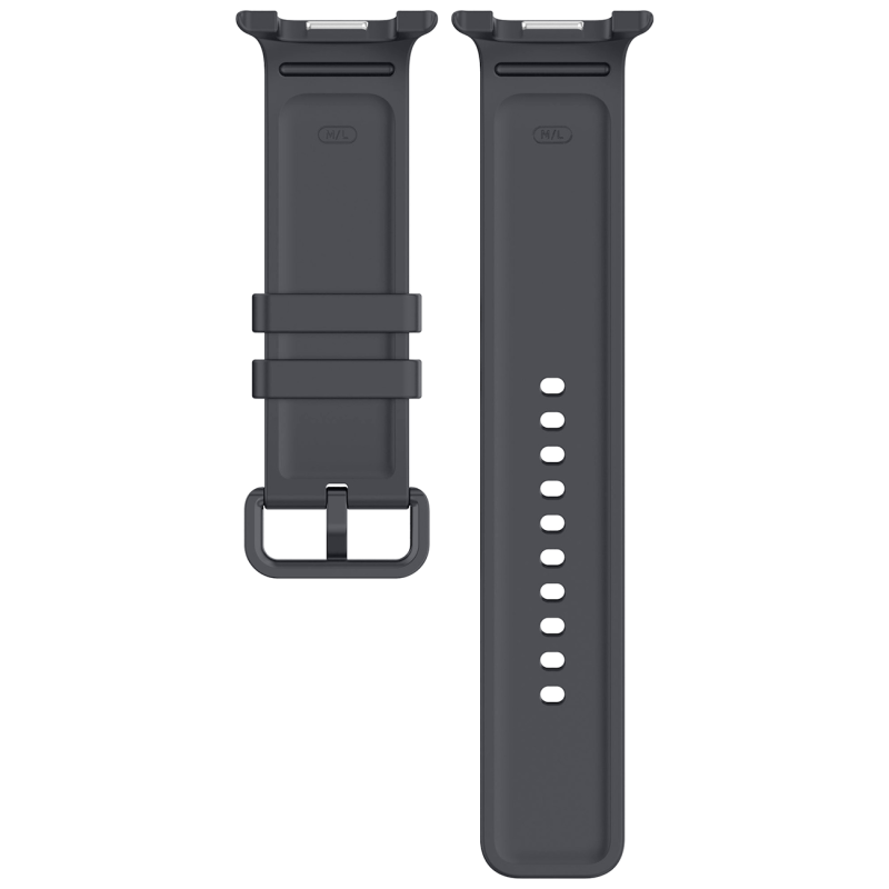 Tactical szilikon karkötő a Samsung Galaxy Watch 8/9-hez, szürke