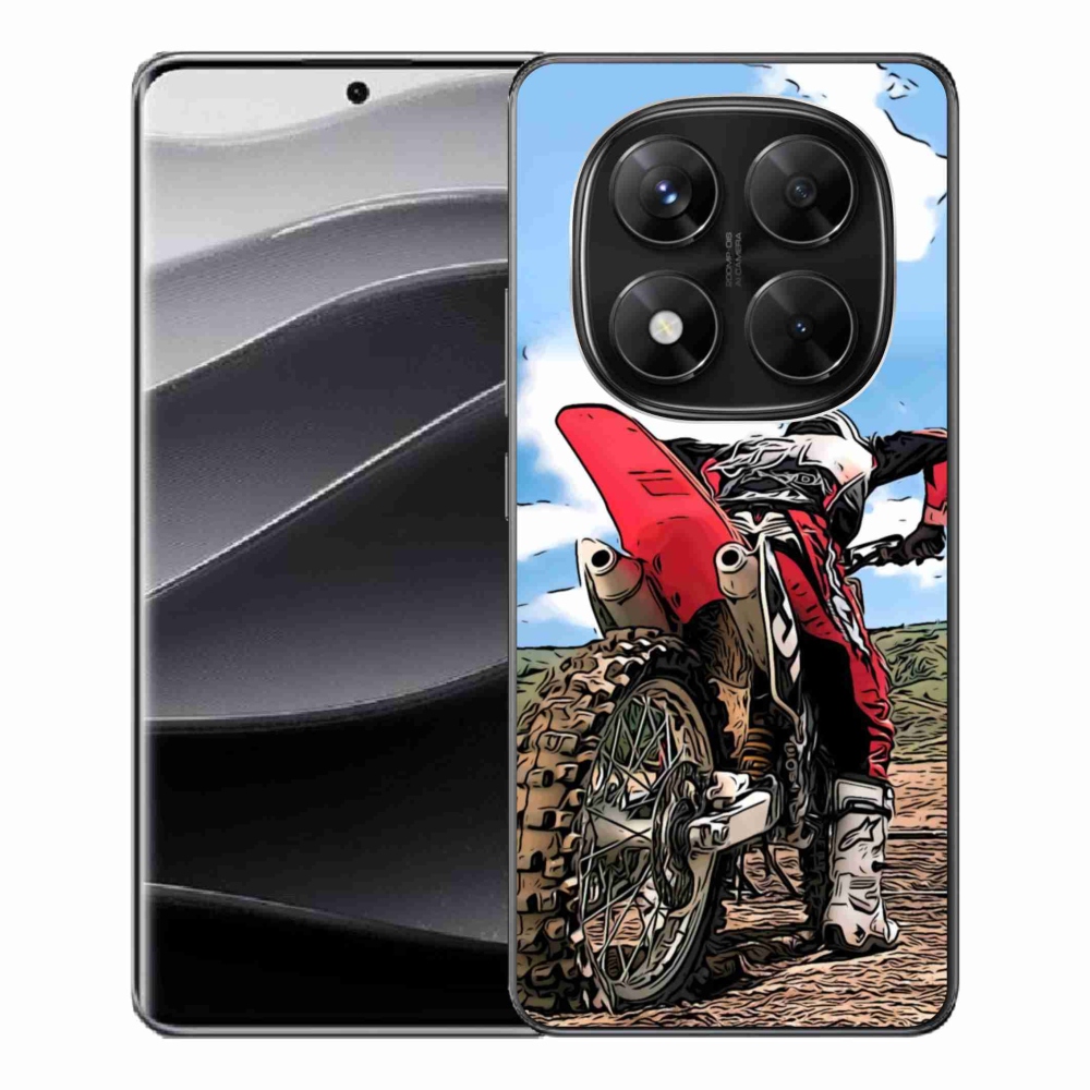 Gél borítás mmCase a Xiaomi Redmi Note 14 Pro 5G/Poco X7 5G számára - moto