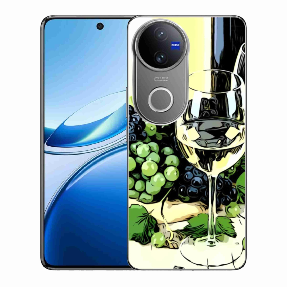 Zselés borítás mmCase a Vivo V50 5G készülékhez - borospohár