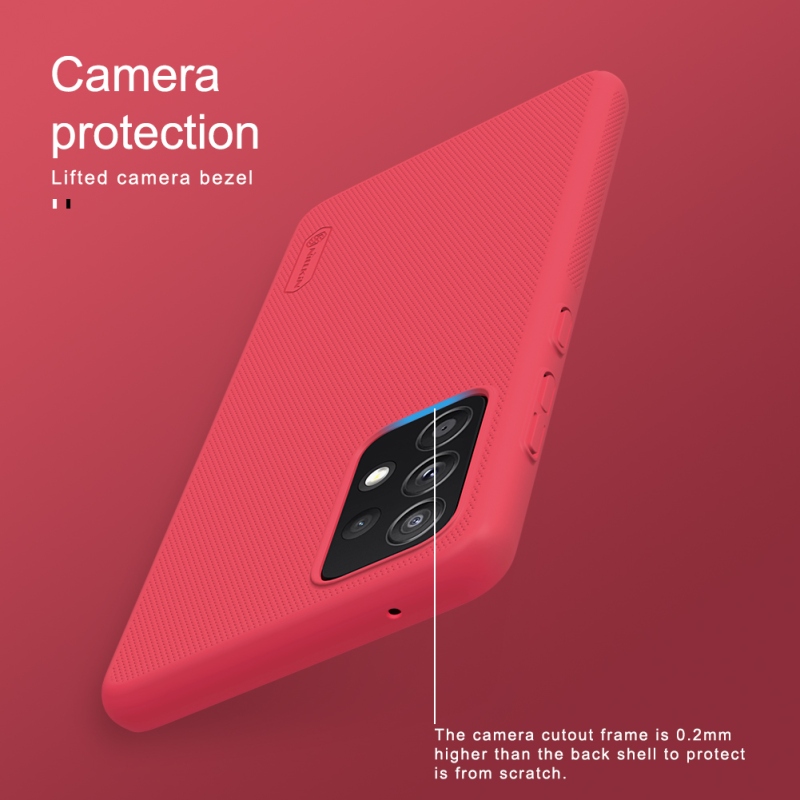 Nillkin Super Frosted Back Cover for Samsung Galaxy A52/A52 5G/A52s 5G fekete