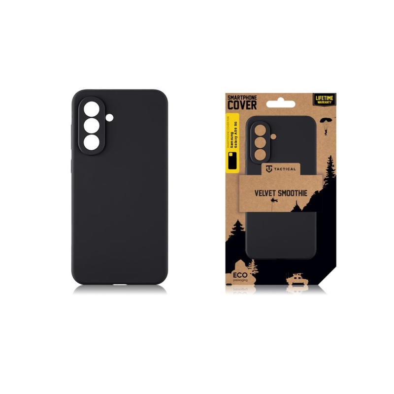 Taktikai bársony Smoothie borító Samsung Galaxy A56 5G Aszfalthoz