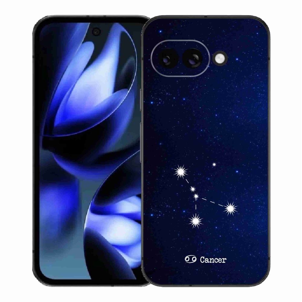 Gél borítás mmCase a Google Pixel 9a számára - csillagkép Rák