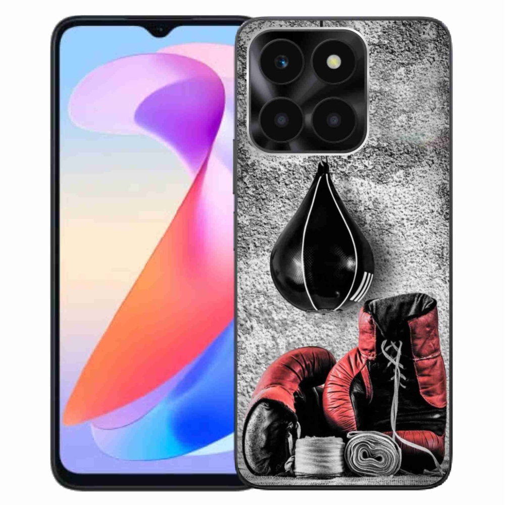 Zselés borítás mmCase a Honor X6a számára - bokszzsák és kesztyűk