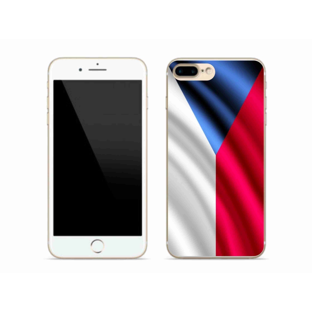 Zselés borítás mmCase iPhone 8 készülékhez - Cseh zászló