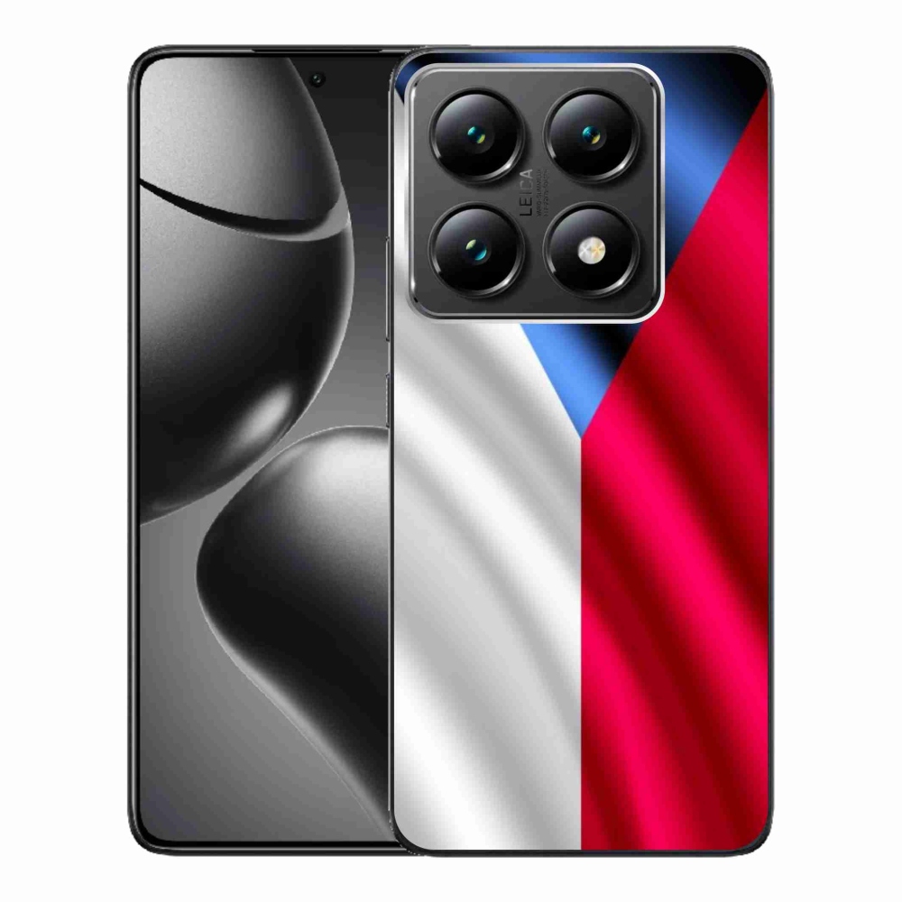 Gél borítás mmCase a Xiaomi 14T Pro - cseh zászlóhoz