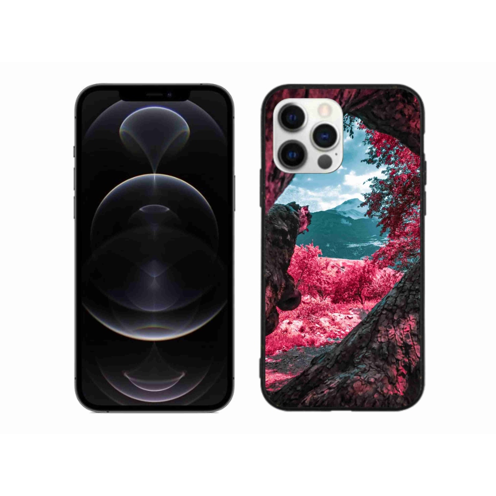 Zselés borítás mmCase iPhone 12 Pro Max készülékhez - hegyi kilátás