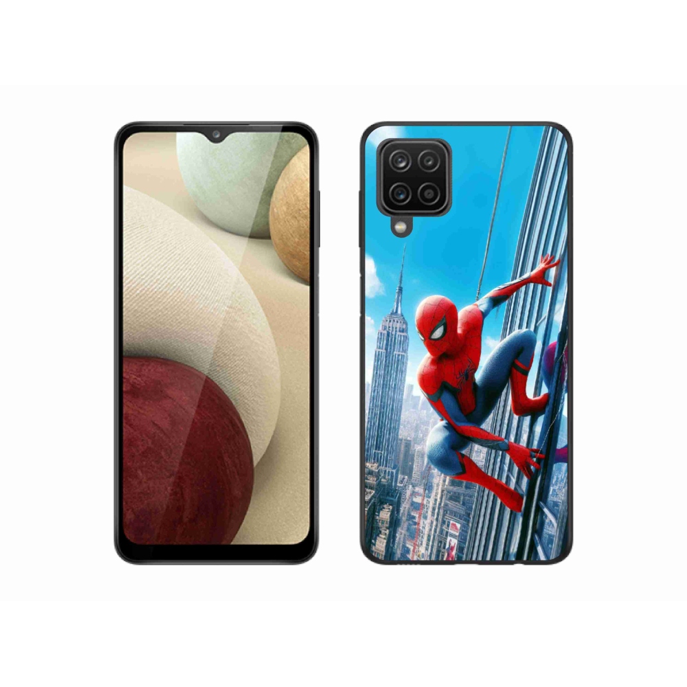 Gél borítás mmCase Samsung Galaxy M12 készülékhez - pókember
