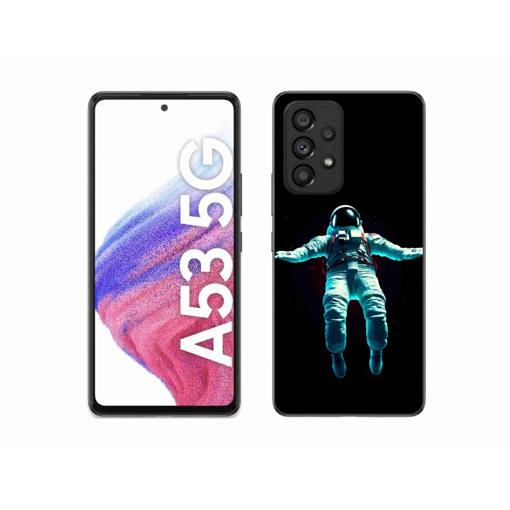 Gél borítás mmCase Samsung Galaxy A53 5G - űrhajós számára