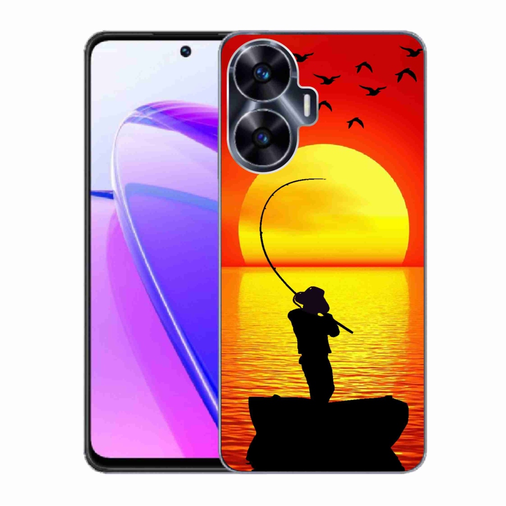 Zselés borítás mmCase a Realme C55 készülékhez - halászat