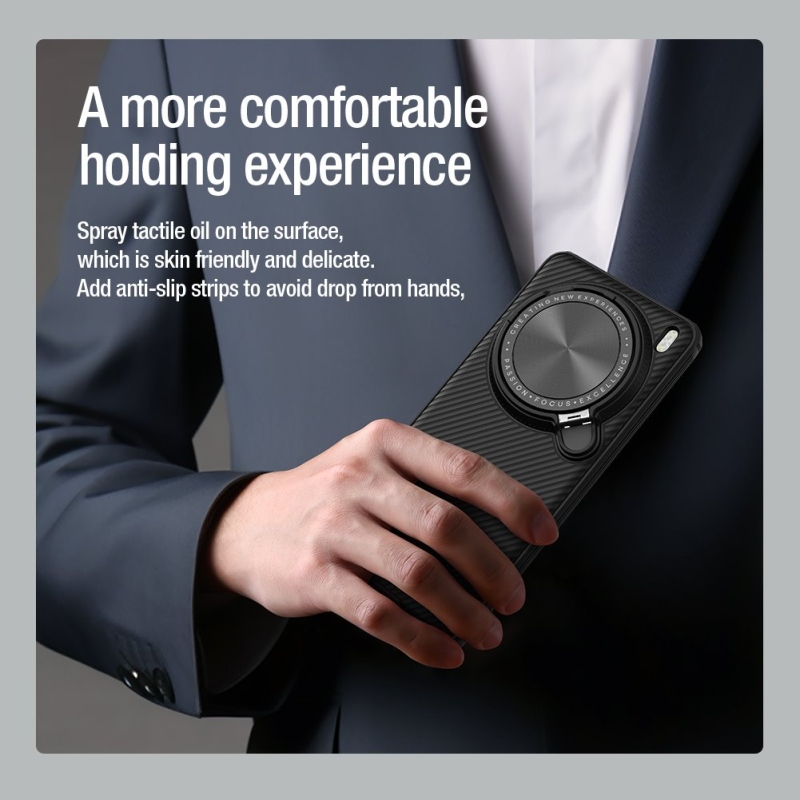 Nillkin CamShield Prop mágneses hátlap Vivo X200 Pro Fekete