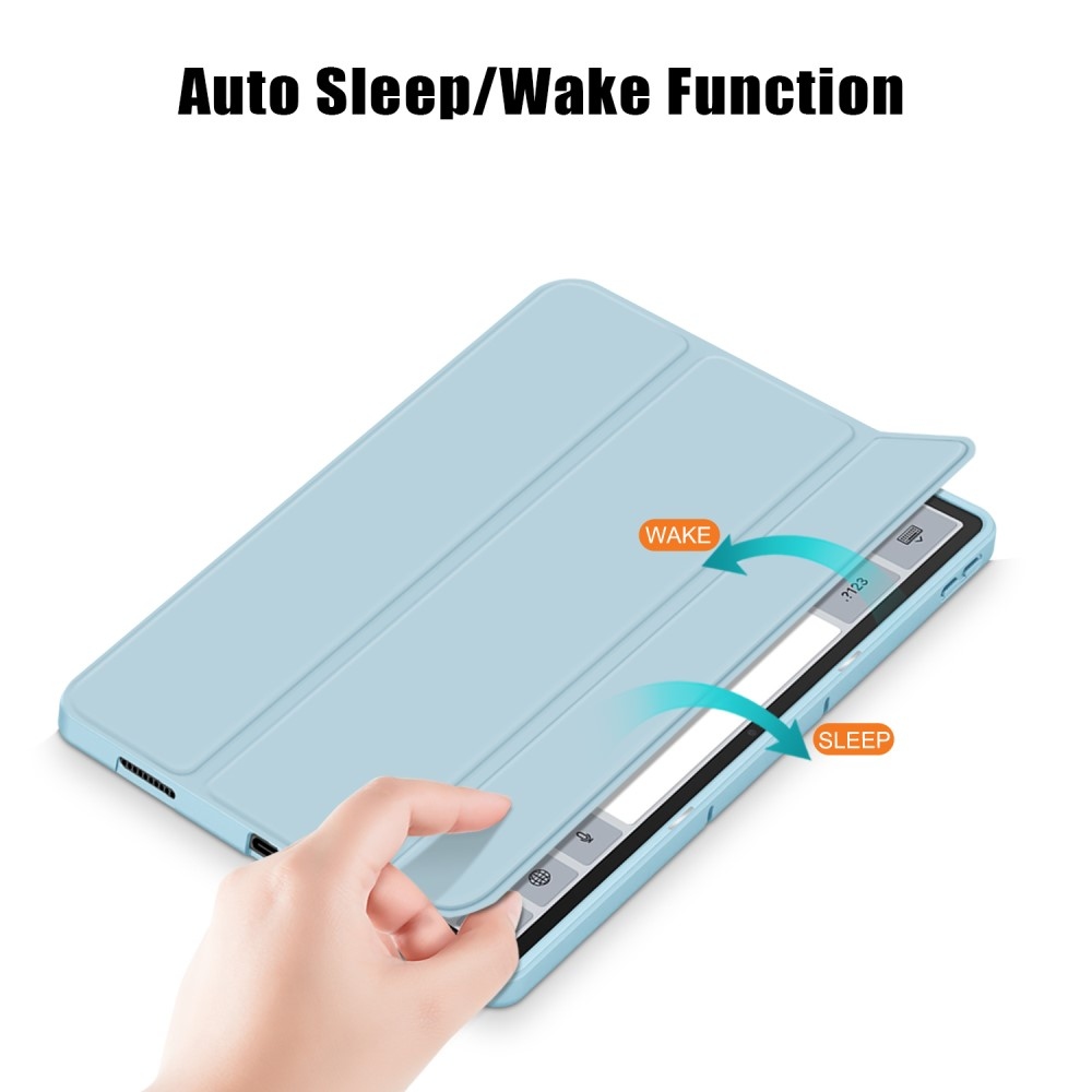 Ügyes záró tok Lenovo Tab P12 táblagéphez - világoskék színben