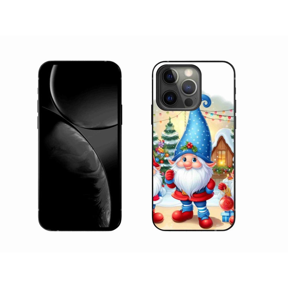Zselés borítás mmCase iPhone 13 Pro 6.1 készülékhez - Karácsonyi manók
