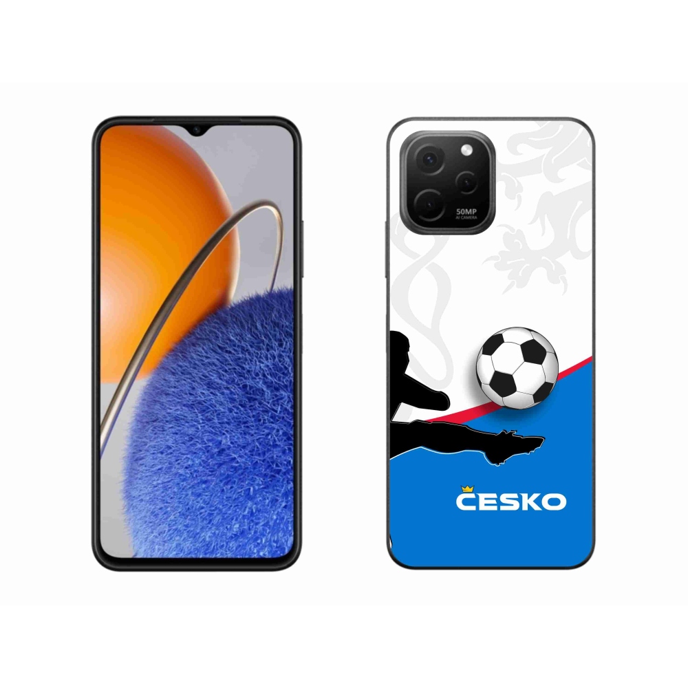 Gél borítás mmCase a Huawei Nova Y61-hez - futball Csehország 3