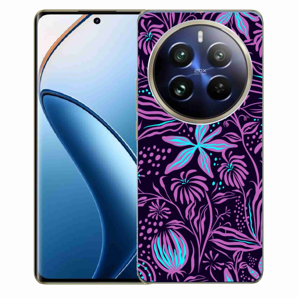 Gél borítás mmCase a Realme 12 Pro 5G/12 Pro+ 5G számára - virágok 2